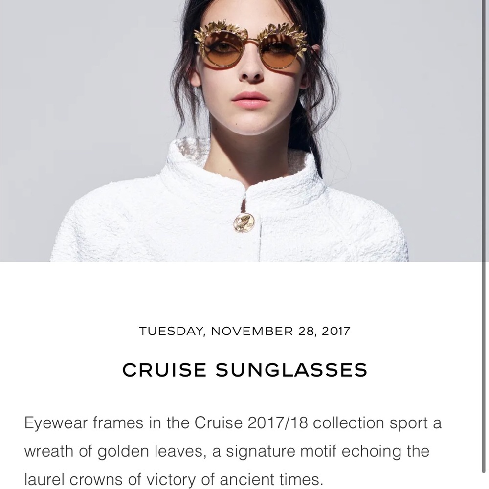 SUPER RARE CHANEL RARE $1,400 RETAIL SUNGLASSES